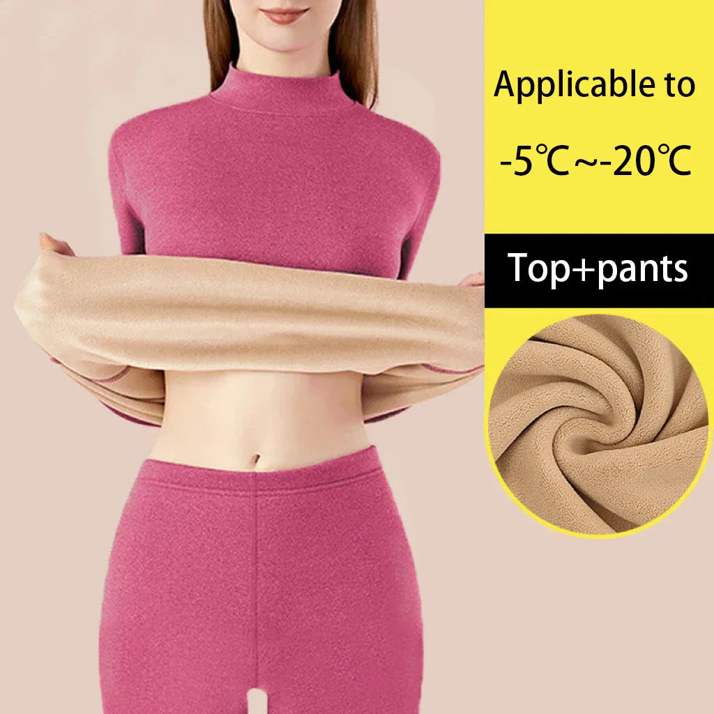 HeatLoom – Ensemble intime thermique pour femme sans coutures