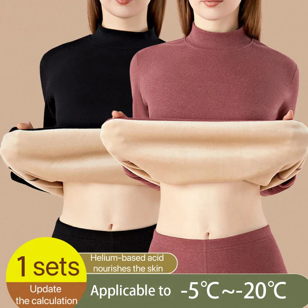 HeatLoom – Ensemble intime thermique pour femme sans coutures