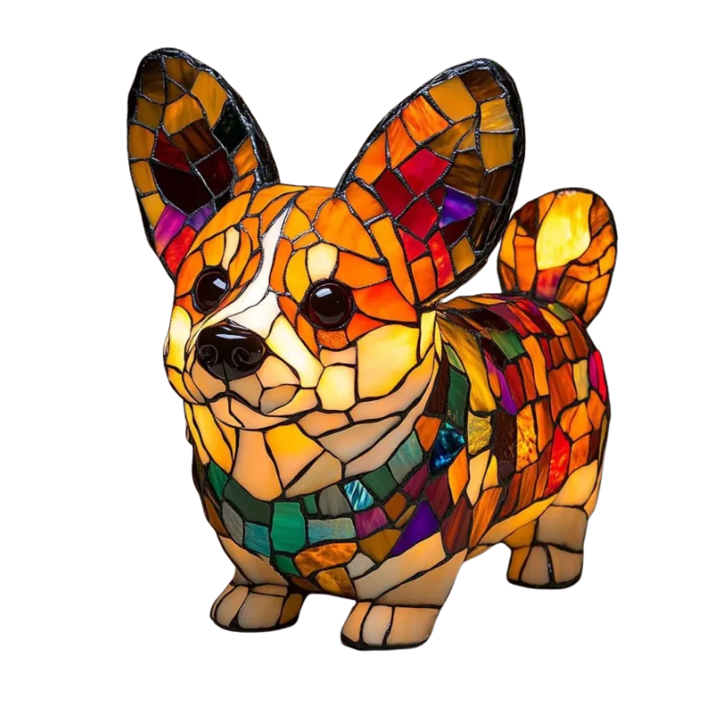 Lampe Corgi Glow – Lampe LED d'extérieur décorative
