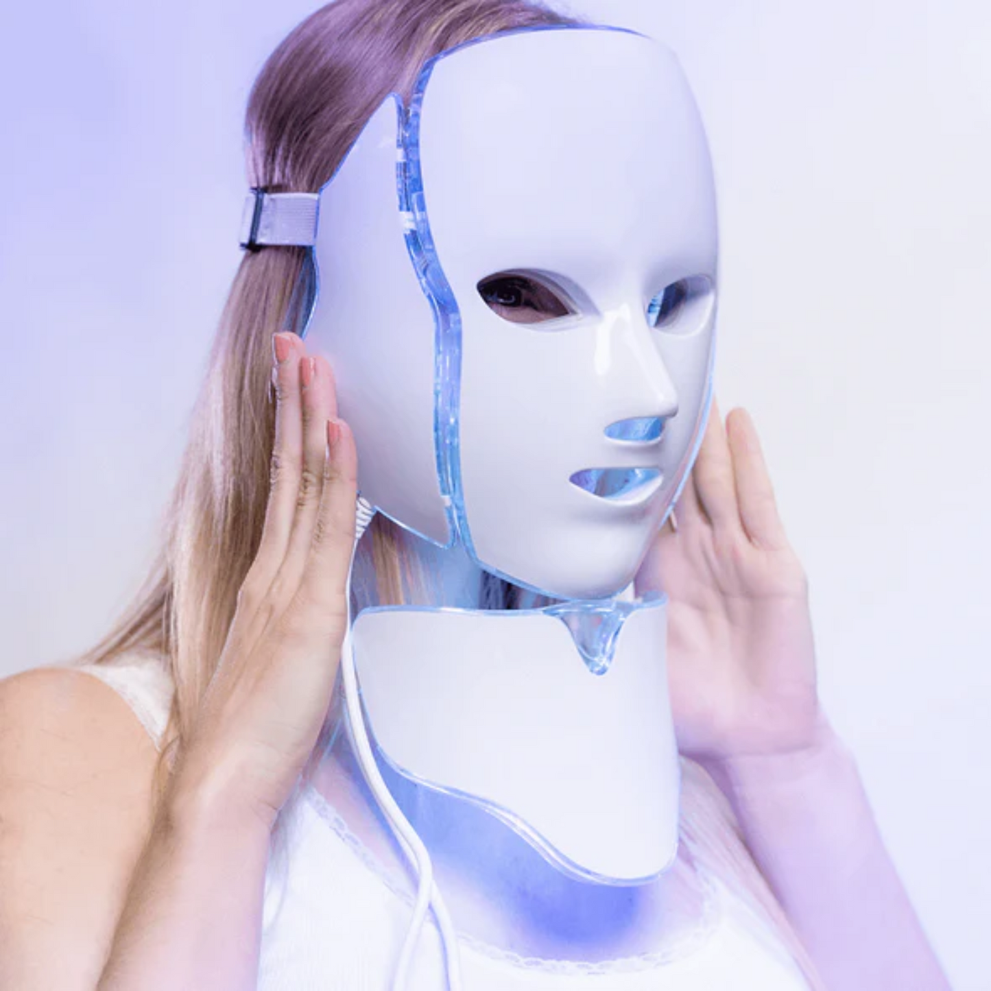 nordivo – Masque LED pour le visage avec plusieurs modes de lumière