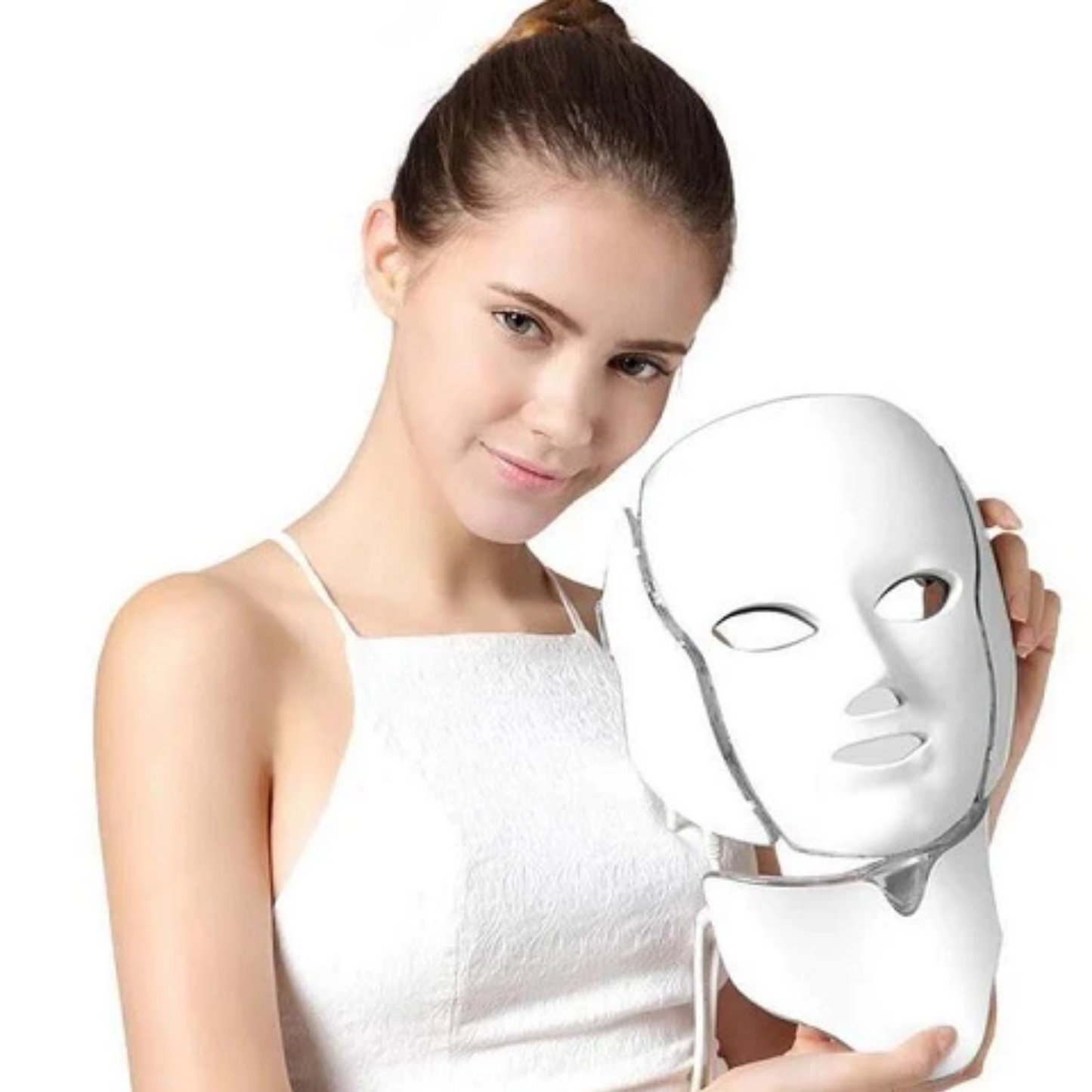 nordivo – Masque LED pour le visage avec plusieurs modes de lumière