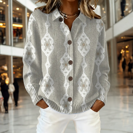 GIULIANA – Maglione Morbido a Motivi Eleganti