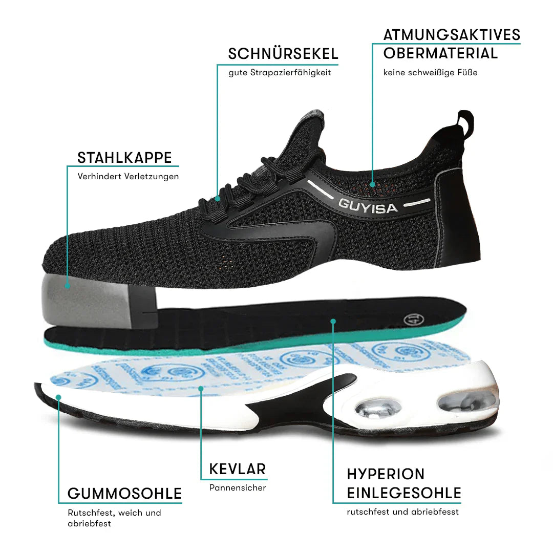 Orthostahl – Chaussures de sécurité ergonomiques certifiées EN ISO 20345