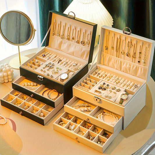 Velvique – Organizer portagioielli in pelle