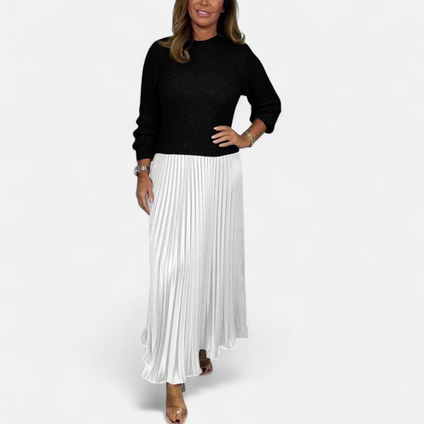 Nicole - robe longue élégante