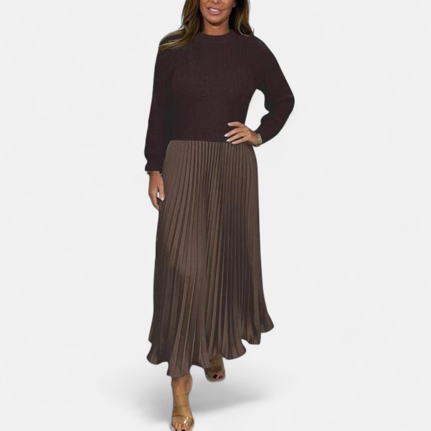 Nicole - robe longue élégante