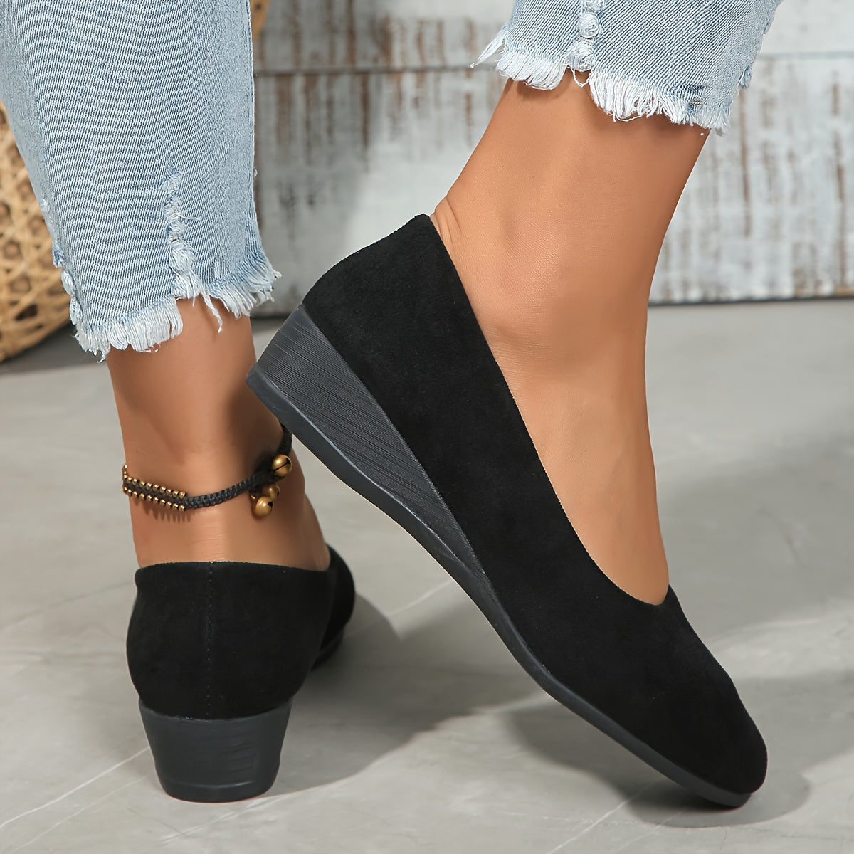 Charlotte' - ballerine con zeppa comode
