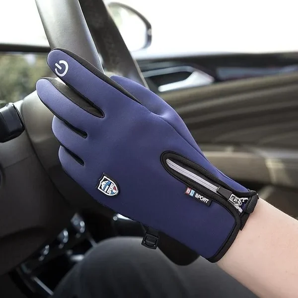 Gants chauffants outdoor imperméables avec fonction tactile