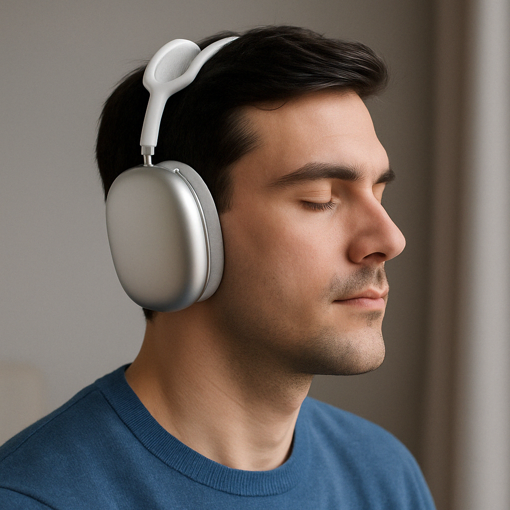 Casque Bluetooth circum-auriculaire sans fil avec réduction de bruit