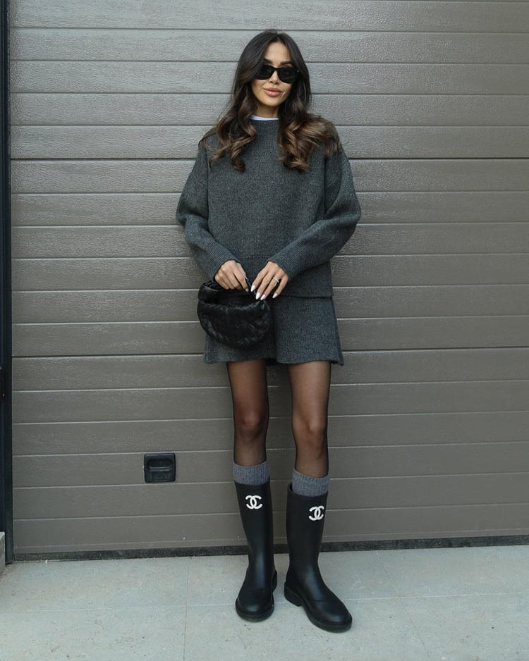 Anna - set maglia elegante