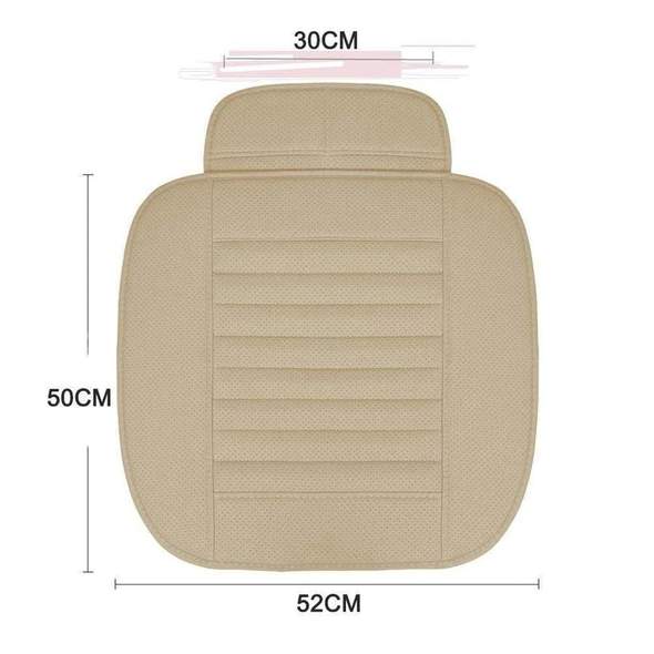 nordivo – Coussin de siège auto en cuir avec charbon actif