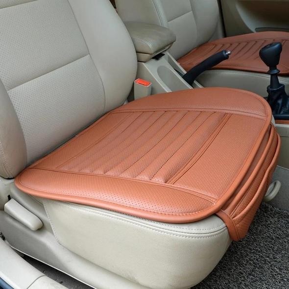 nordivo – Coussin de siège auto en cuir avec charbon actif