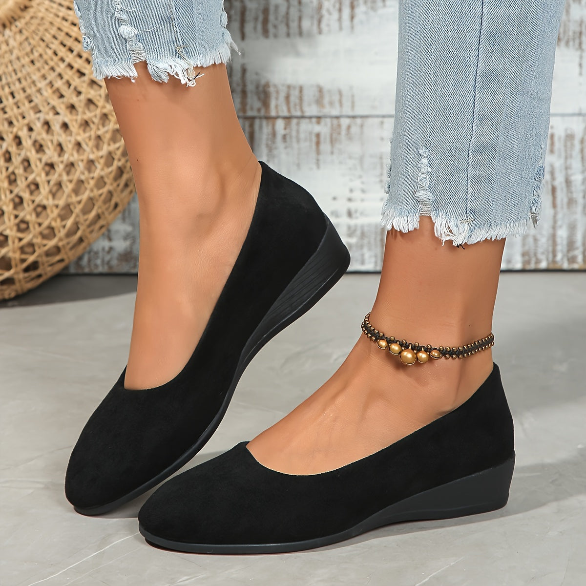 Charlotte' - ballerine con zeppa comode
