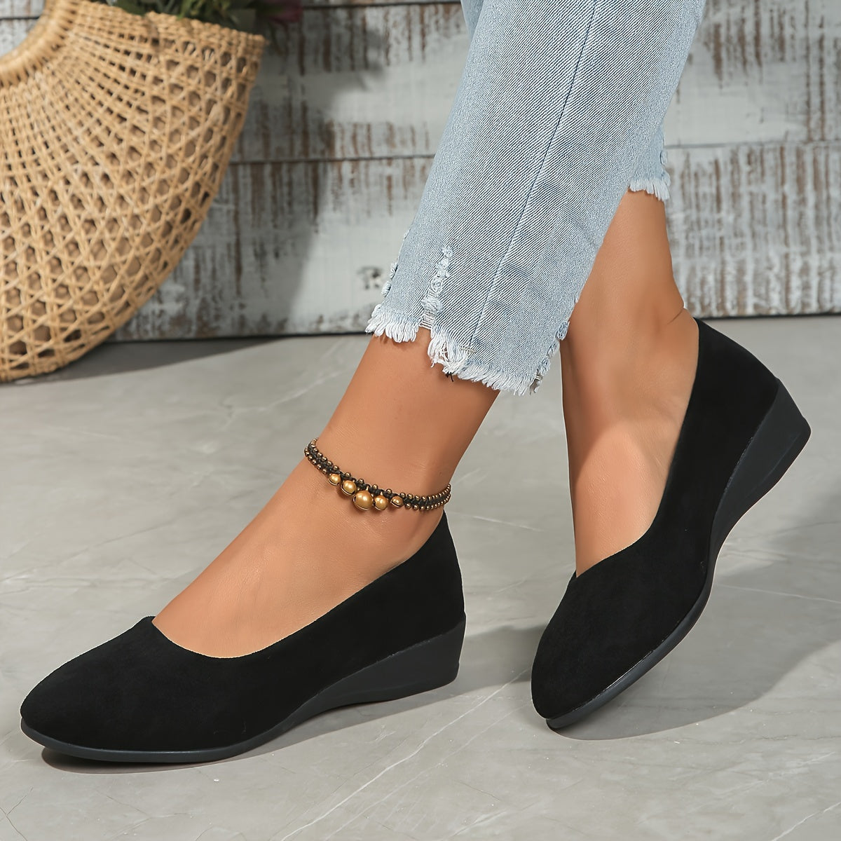 Charlotte' - ballerine con zeppa comode