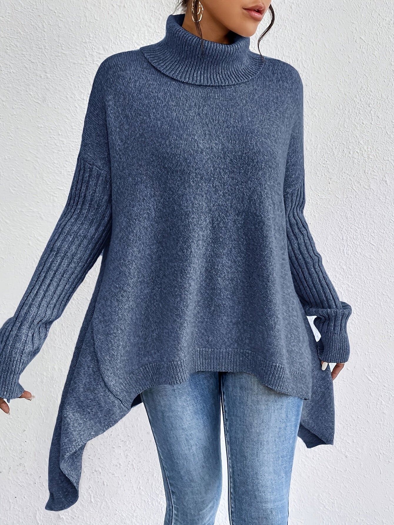 Odette - maglione dolcevita over