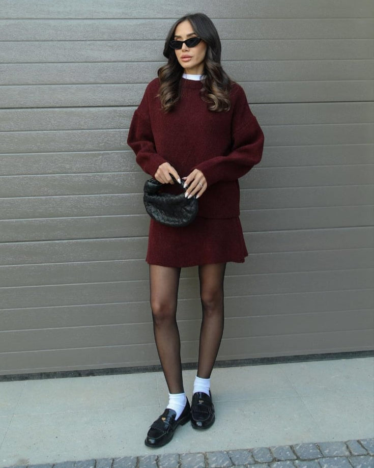 Anna - set maglia elegante