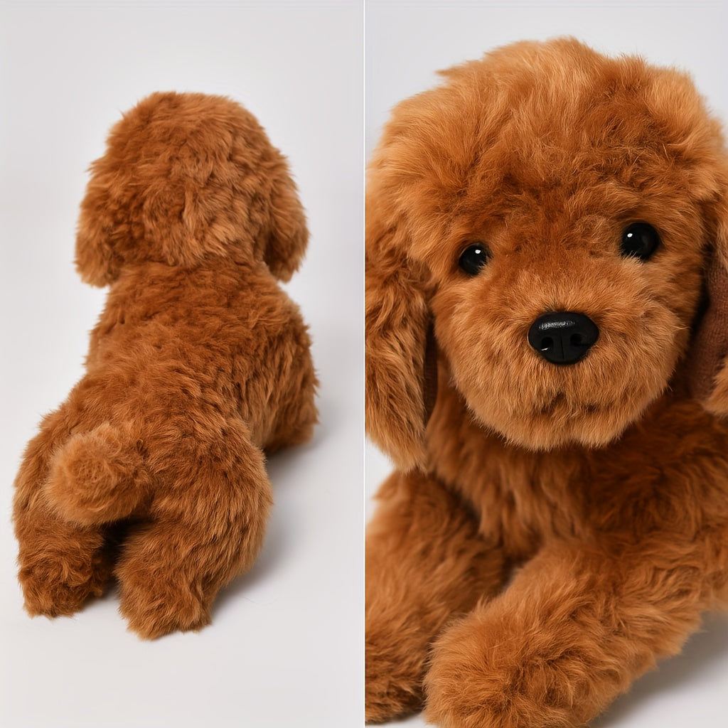 Peluche chien doux