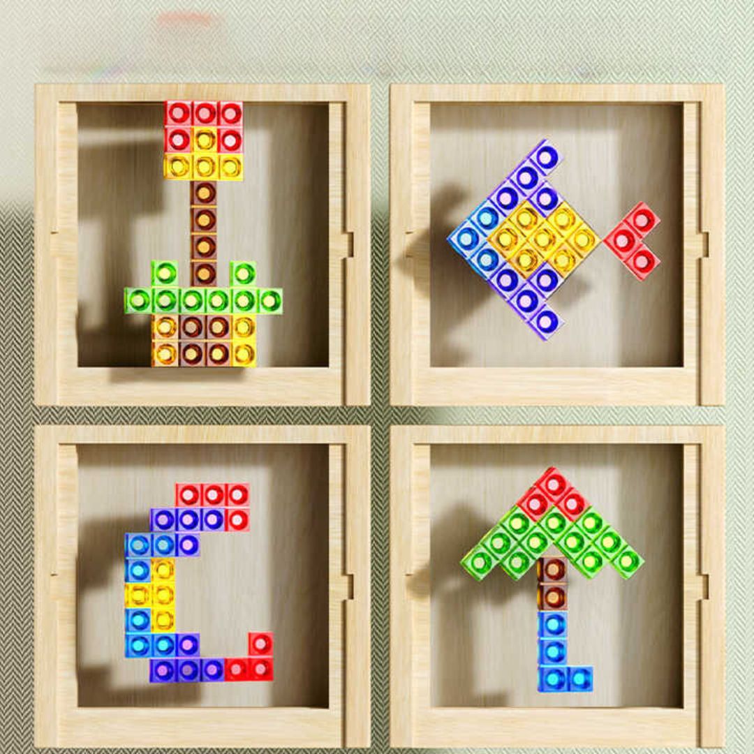 Jeu Tetris en bois éducatif (Modelloo standard)