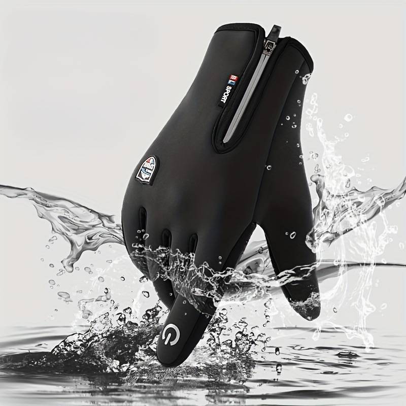 Gants chauffants outdoor imperméables avec fonction tactile