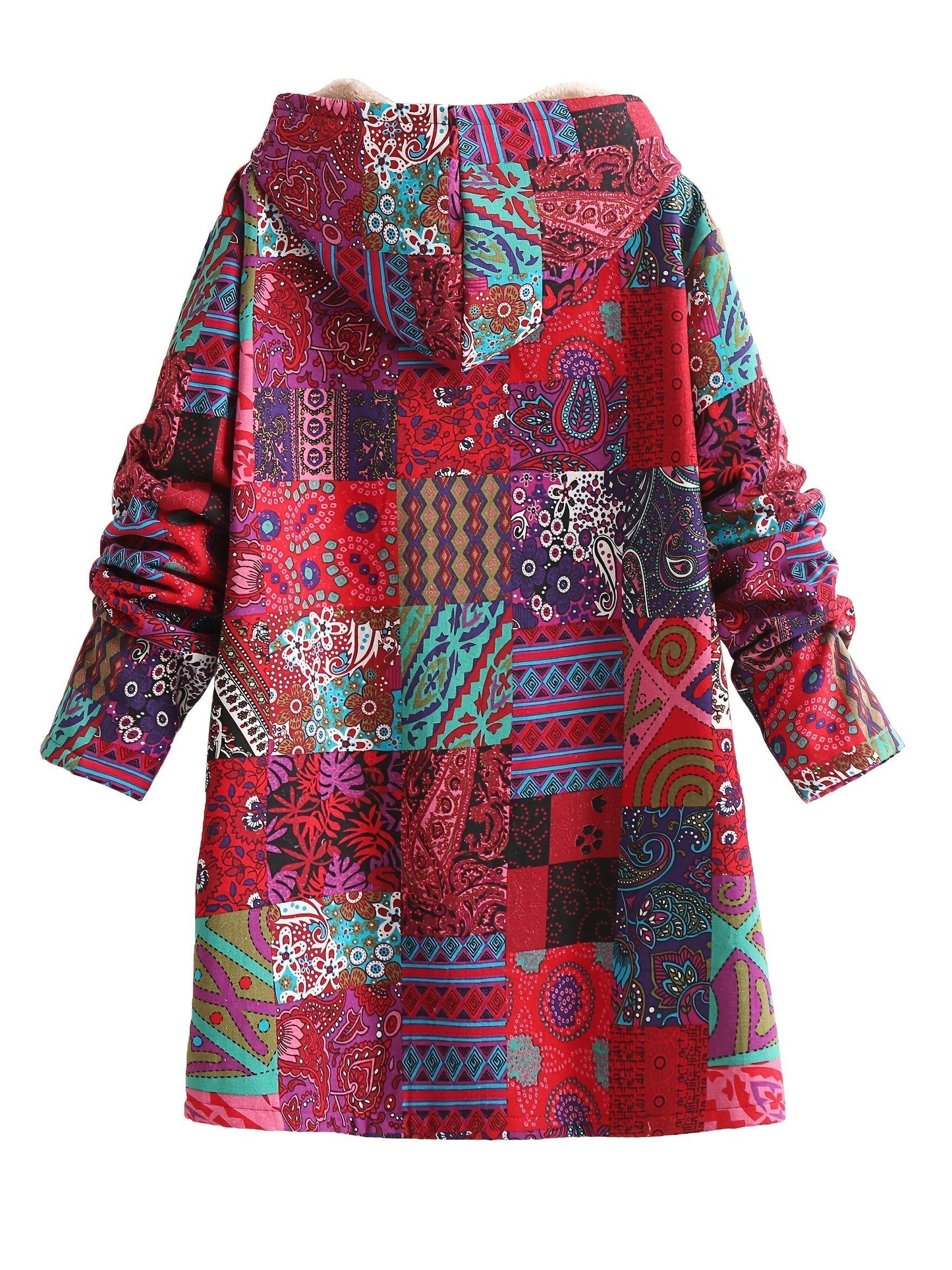 Lydia - cappotto patchwork boho