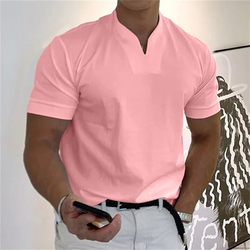 T-shirt business homme à manches courtes pour le fitness