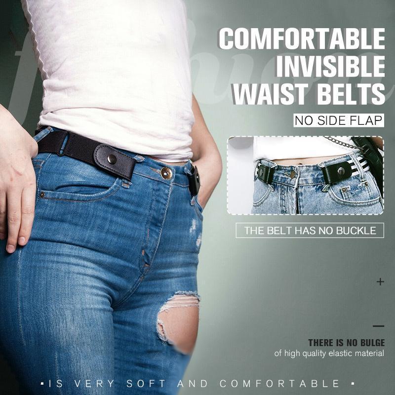 Ceintures élastiques invisibles sans boucles