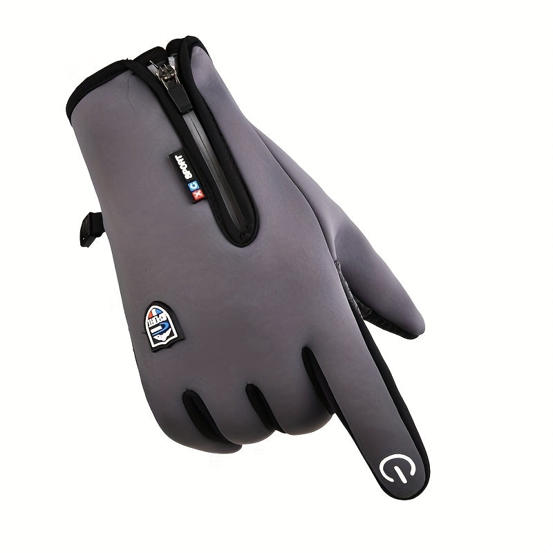 Gants chauffants outdoor imperméables avec fonction tactile
