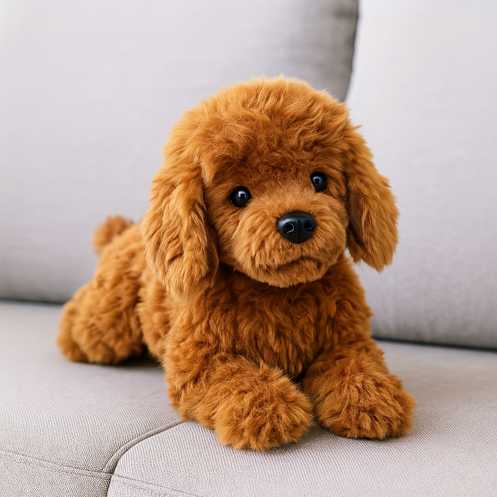 Peluche chien doux