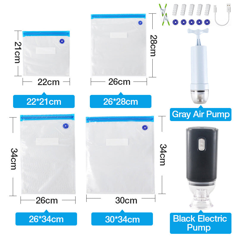 Ensemble de sachets pour scellants sous vide de cuisine