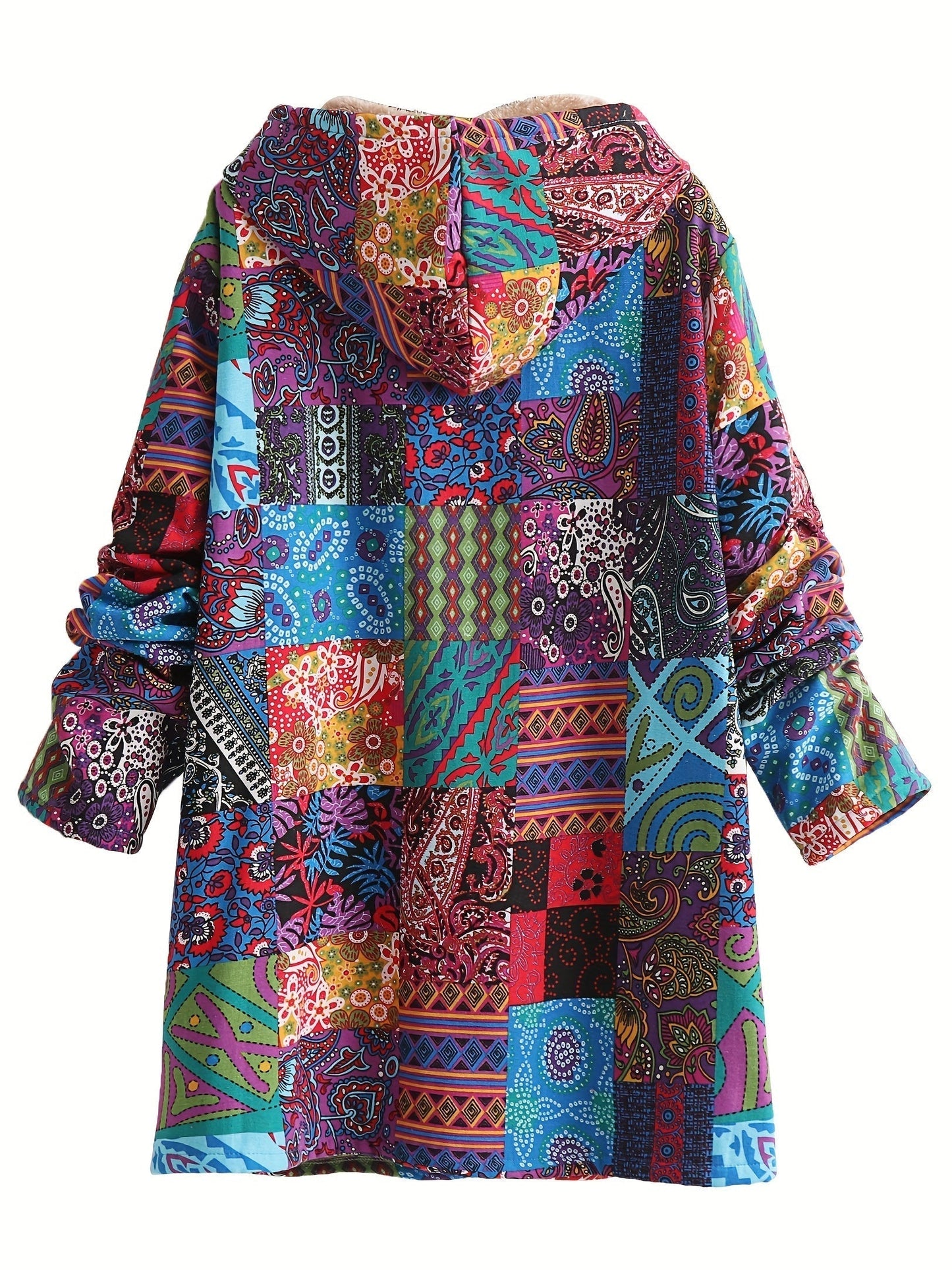 Lydia - cappotto patchwork boho