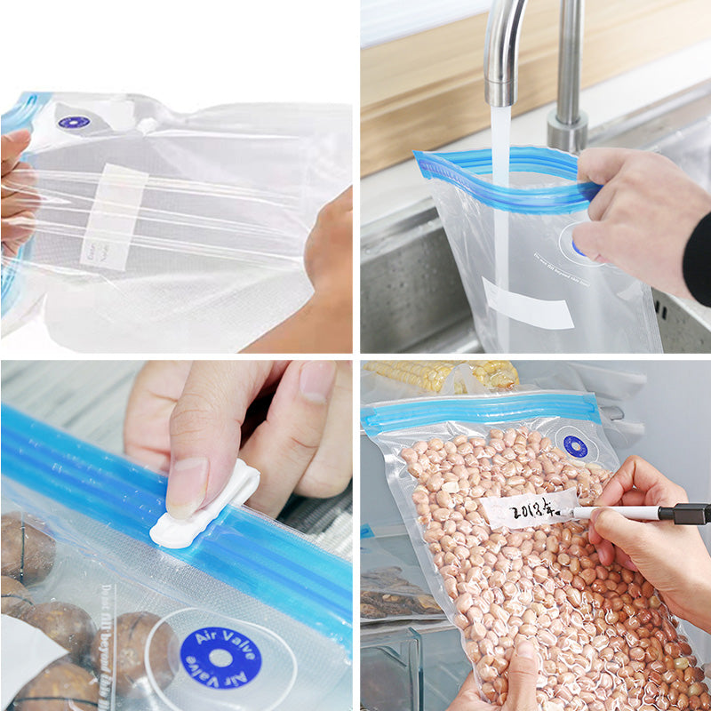 Ensemble de sachets pour scellants sous vide de cuisine