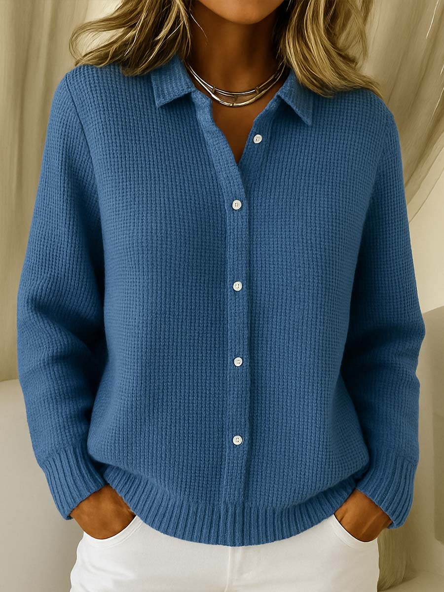 Elena | Cardigan Classico en Maille Douce