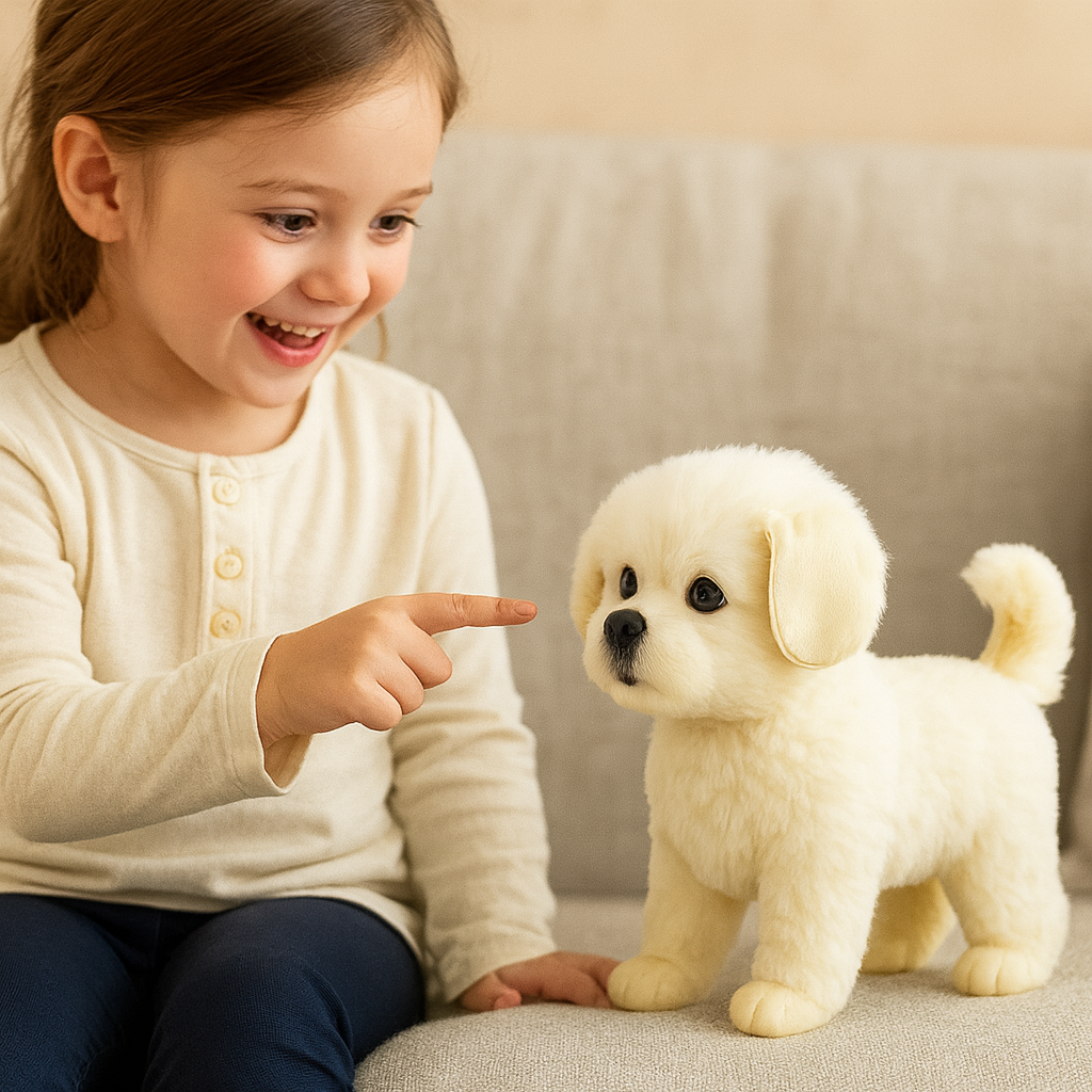Peluche interactive pour enfants