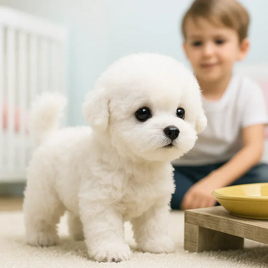 Giocattolo peluche cane interattivo