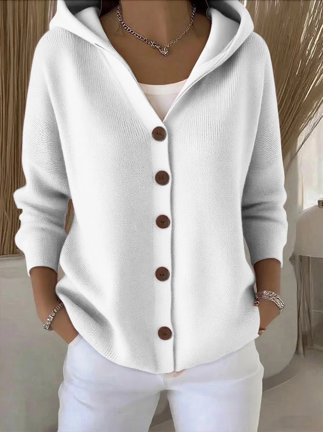 Francesca   -  cardigan elegante a maniche lunghe