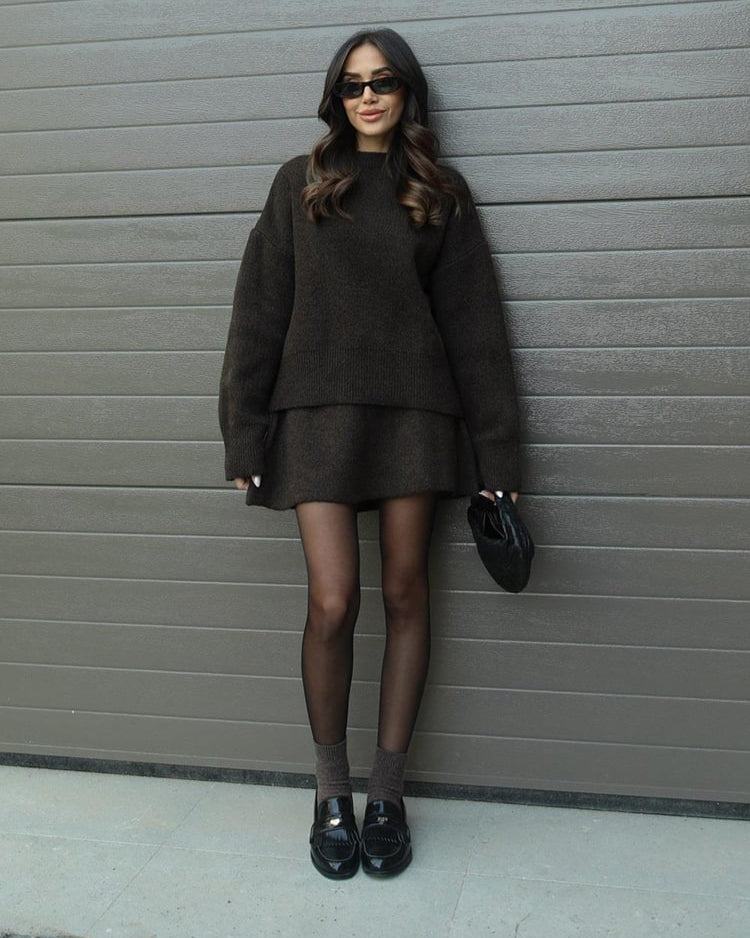 Anna - set maglia elegante