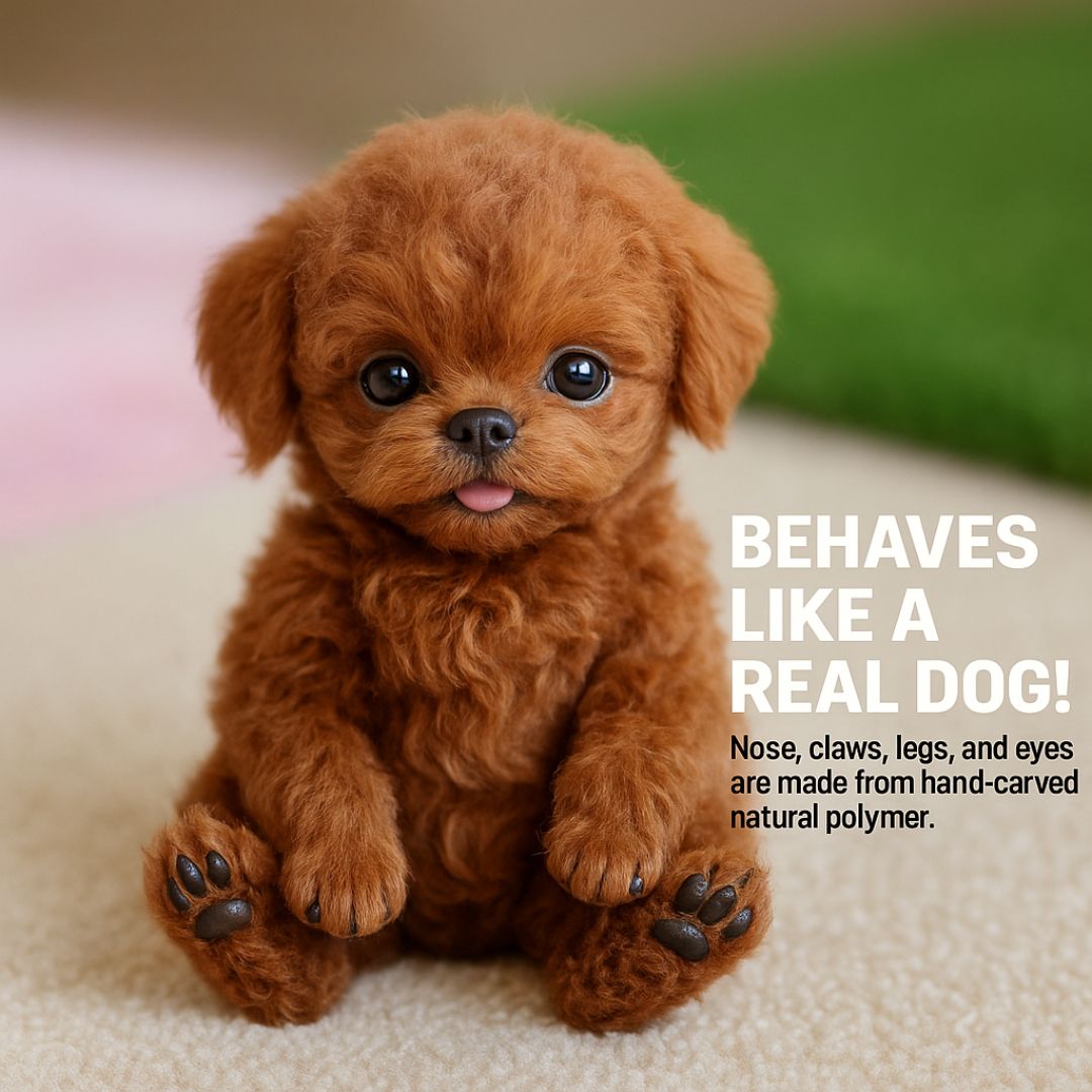 Jouet chien en peluche interactif pour enfants
