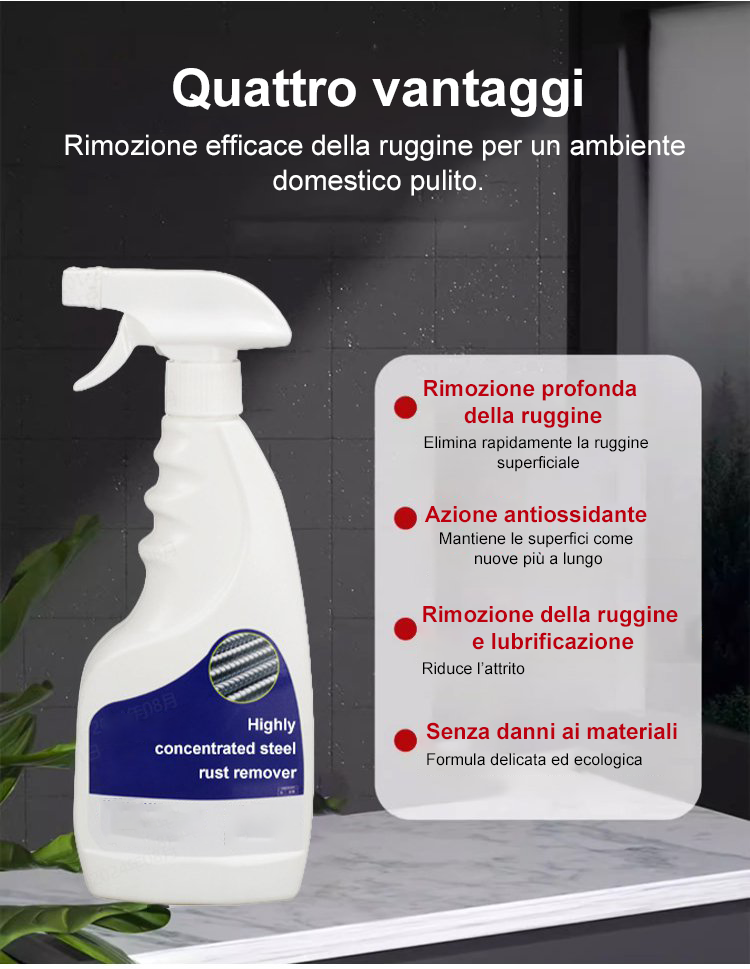 Spray Détachant Rouille