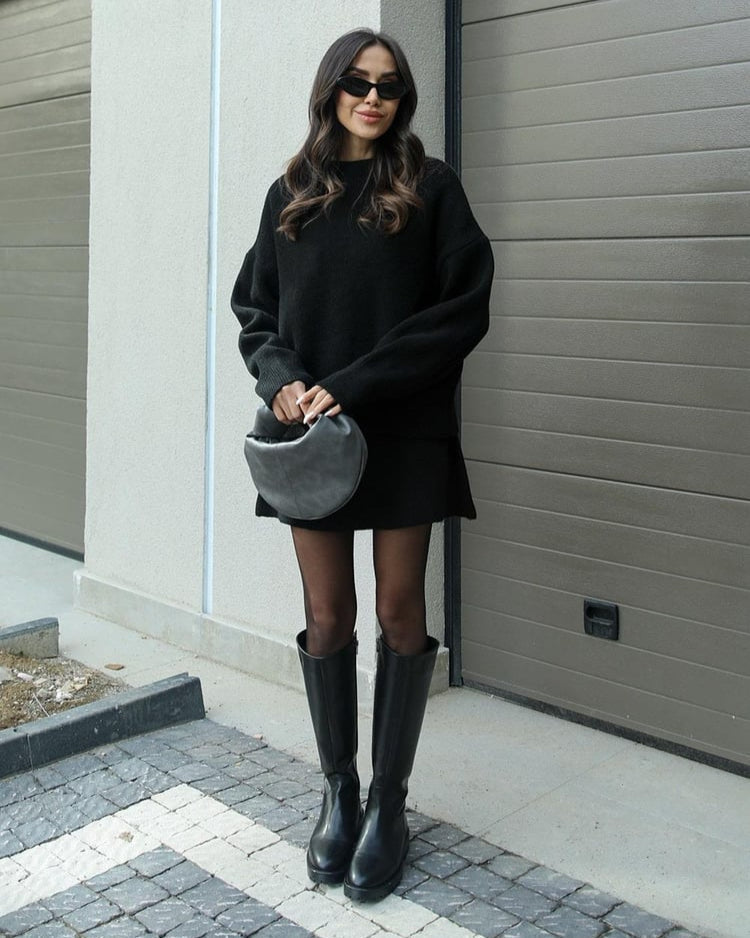 Anna - set maglia elegante