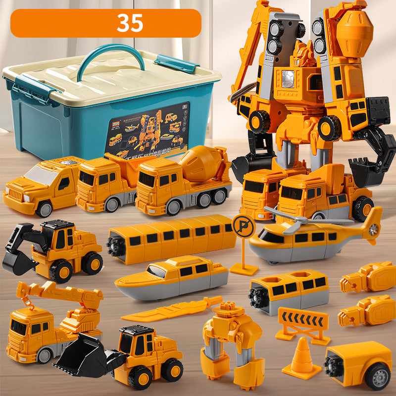 Auto magnétique Transform Engineering Jouets assemblés