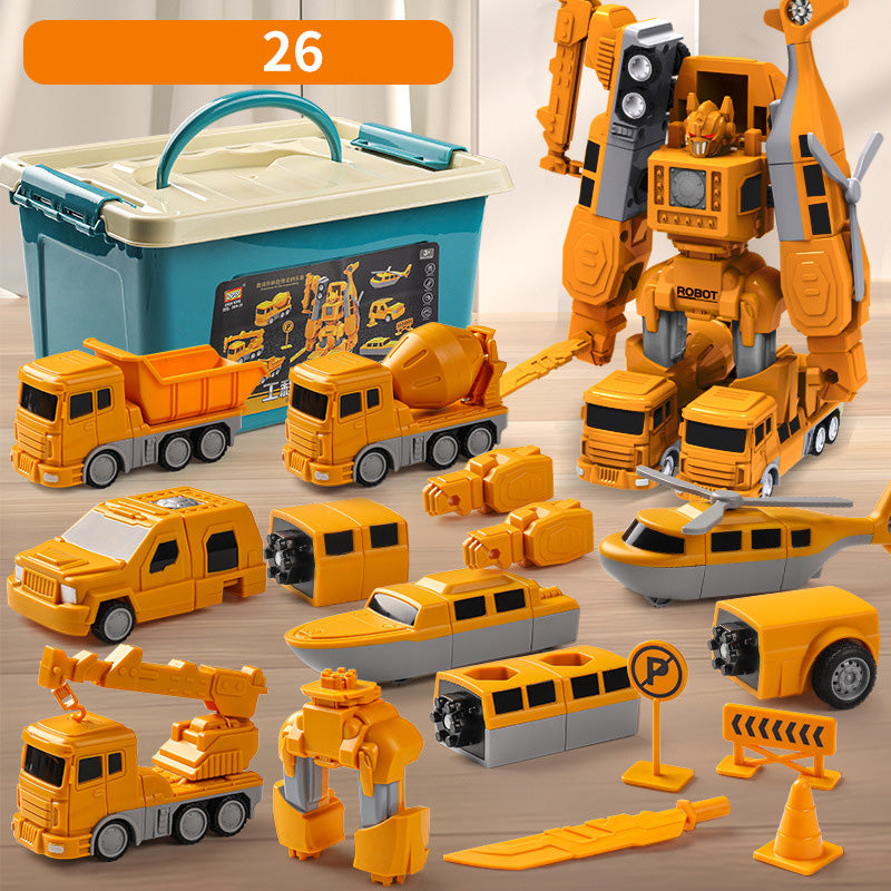 Auto magnétique Transform Engineering Jouets assemblés