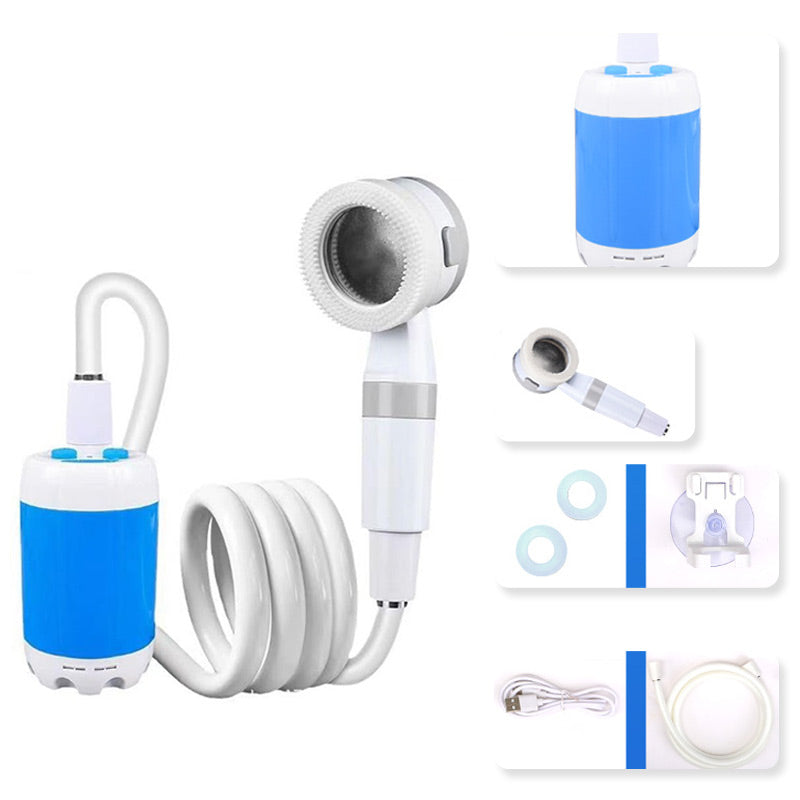🛀 Vente chaude 50% de réduction💦 Douche portable pour camping avec pompe à eau