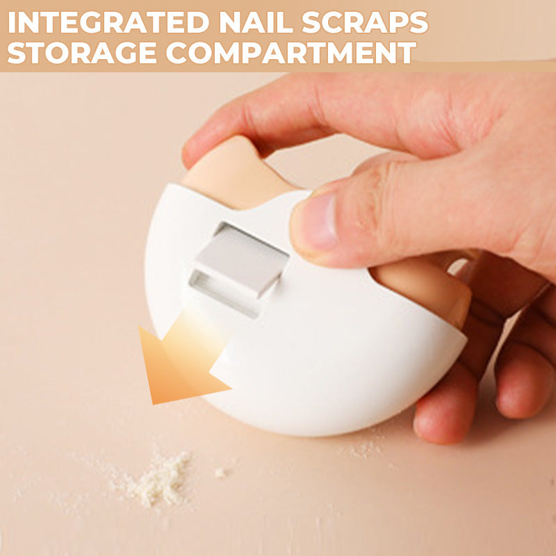 Coupe-ongles électrique 2 en 1 avec fonction polissage