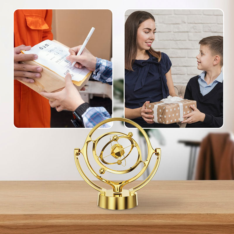 Balle Oscillante à Mouvement Perpétuel Électronique pour Décoration de Table