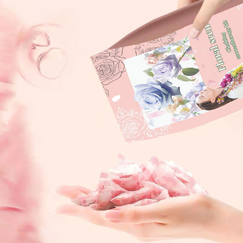 Balles de camphre florales antimoisissure et répulsives pour insectes