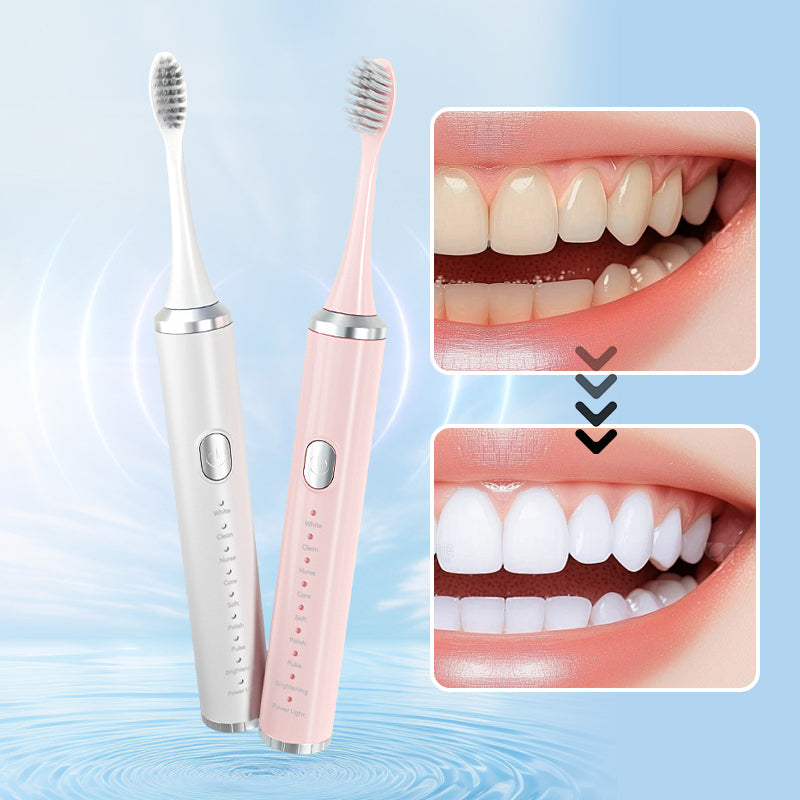 Brosse à dents électrique sonique avec 8 modes pour adultes