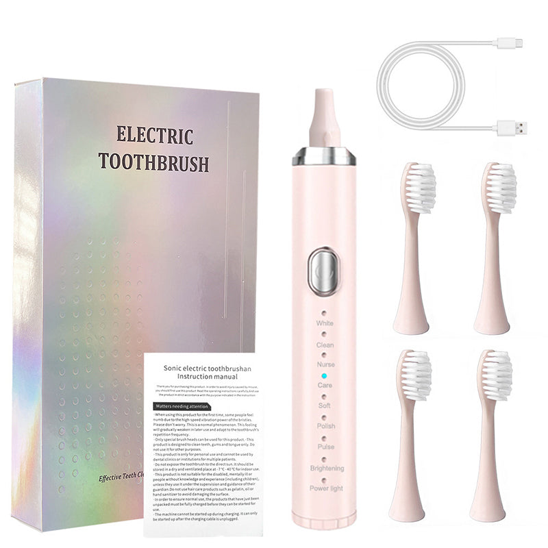 Brosse à dents électrique sonique avec 8 modes pour adultes