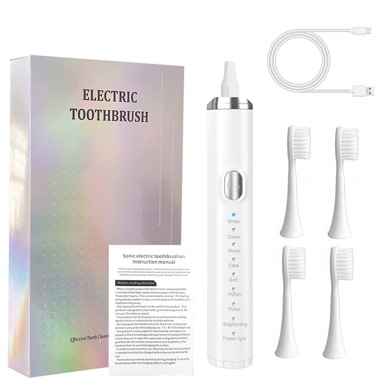 Brosse à dents électrique sonique avec 8 modes pour adultes