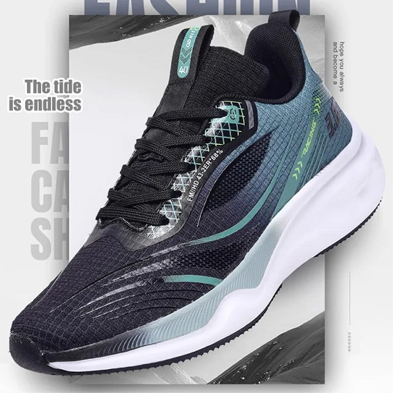 Chaussures de sport décontractées respirantes avec semelle souple et amortissante