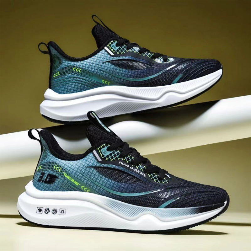 Chaussures de sport décontractées respirantes avec semelle souple et amortissante